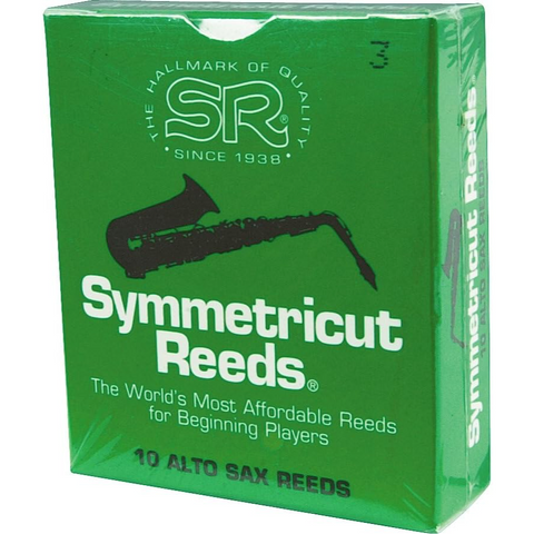 Rico Alto Sax Symmetricut Reeds - Size 3 - 10-Pack