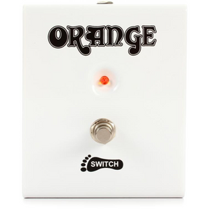 Orange FS-1 Single-Button Footswitch - White Finish