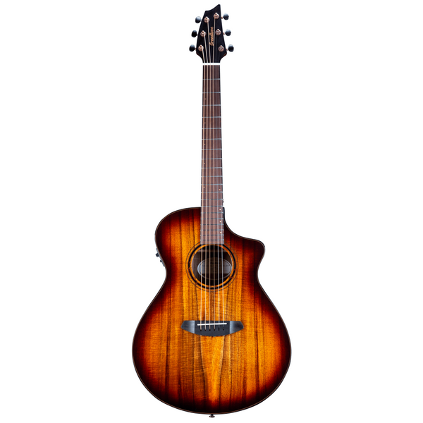Breedlove - ECO Pursuit Exotic S KOA - Concert CE - Acoustic-Electric Guitar - Edgeburst Gloss Finish