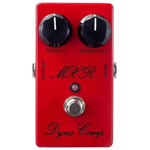 MXR CSP102SL Script Logo Dyna Comp Compressor Pedal - Red Finish