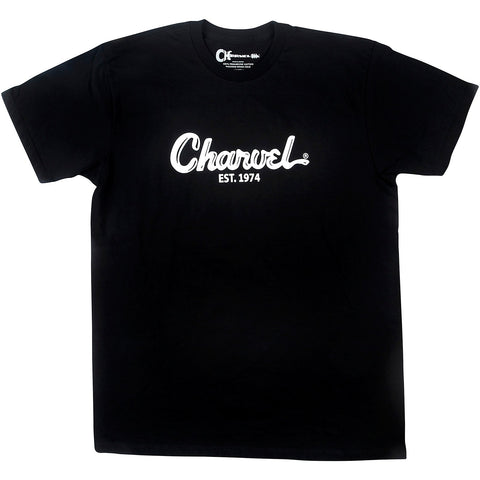 Charvel Toothpaste Logo - Black Color T-Shirt