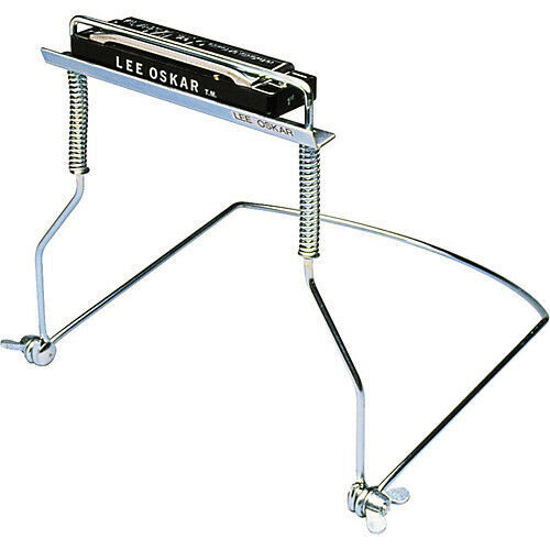 Lee Oskar Harmonicas - 10HH Harmonica Neck Holder (Rack) - Chrome Finish