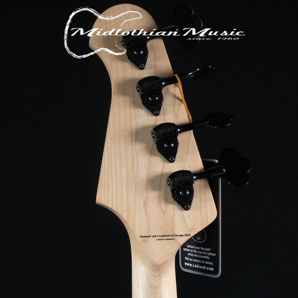 Lakland Skyline 44-64 GZ (Geezer Butler) - 4-String Bass - Black Gloss Finish