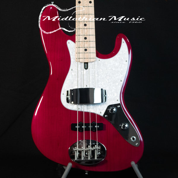 Lakland USA 44-60 - Vintage J Style 4-String Bass - Transparent Purple Finish w/Case
