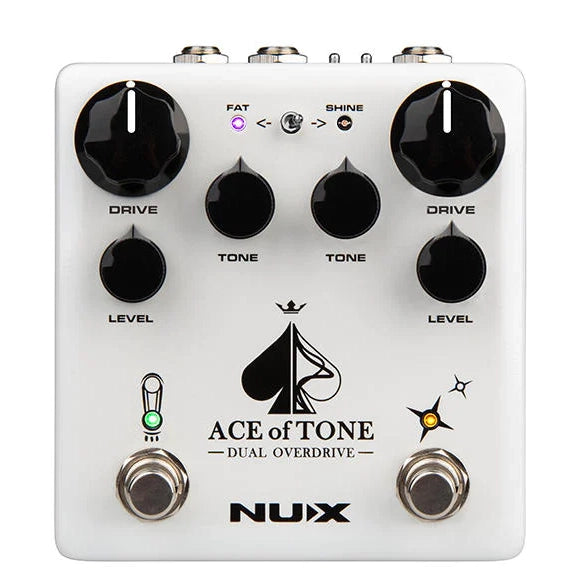 NUX Ace Of Tone (NDO-5) Dual Overdrive Effects Pedal