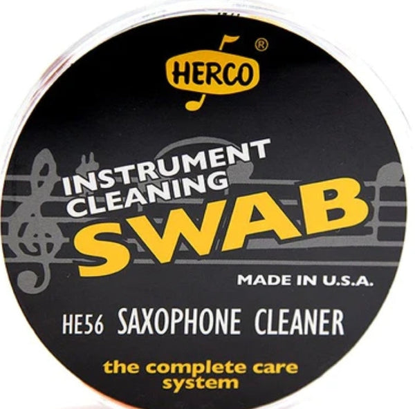 Herco - Saxophone - Cleaner/Swab - HE56 (Sax Swab w/Brush)