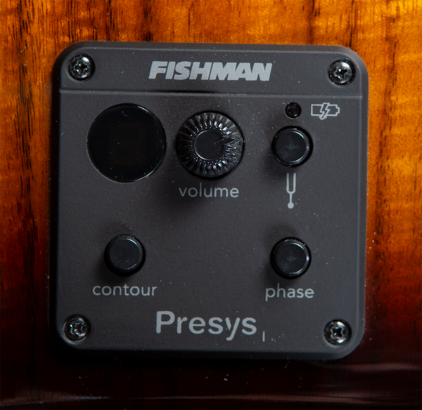 Breedlove - ECO Pursuit Exotic S KOA - Concert CE - Acoustic-Electric Guitar - Edgeburst Gloss Finish