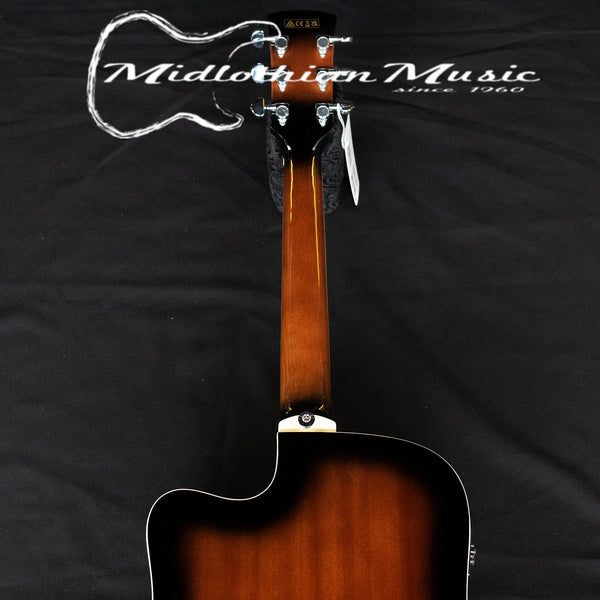 Ibanez PF28ECE Acoustic-Electric Guitar - Dark Violin Sunburst