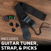 Washburn WA90CETBBPACK-U - Learn & Play Pack - Acoustic/Electric Guitar Bundle