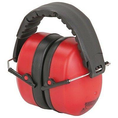 Western Safety - Pocket Size Ear Muffs - 70040 - Red/Black Finish