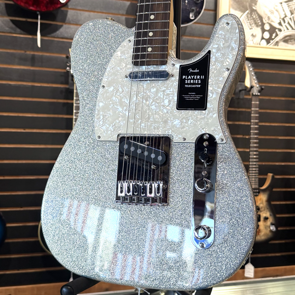 Fender - 75th Anniversary - Player II Telecaster - Diamond Dust Sparkle Gloss Finish w/Gig Bag