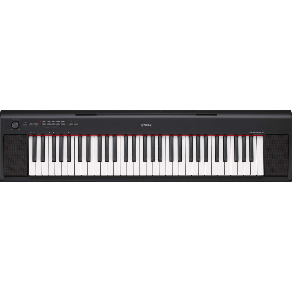 Yamaha NP-12B Piaggero - 61 Key Piano Style Keyboard - Black