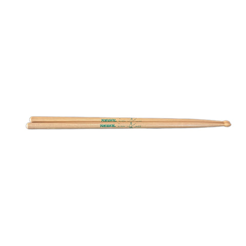Regal JAZZ By Calato - Wood Tip US Hickory Drum Sticks - (1 Pair) (RARE w/Green Stick Man)