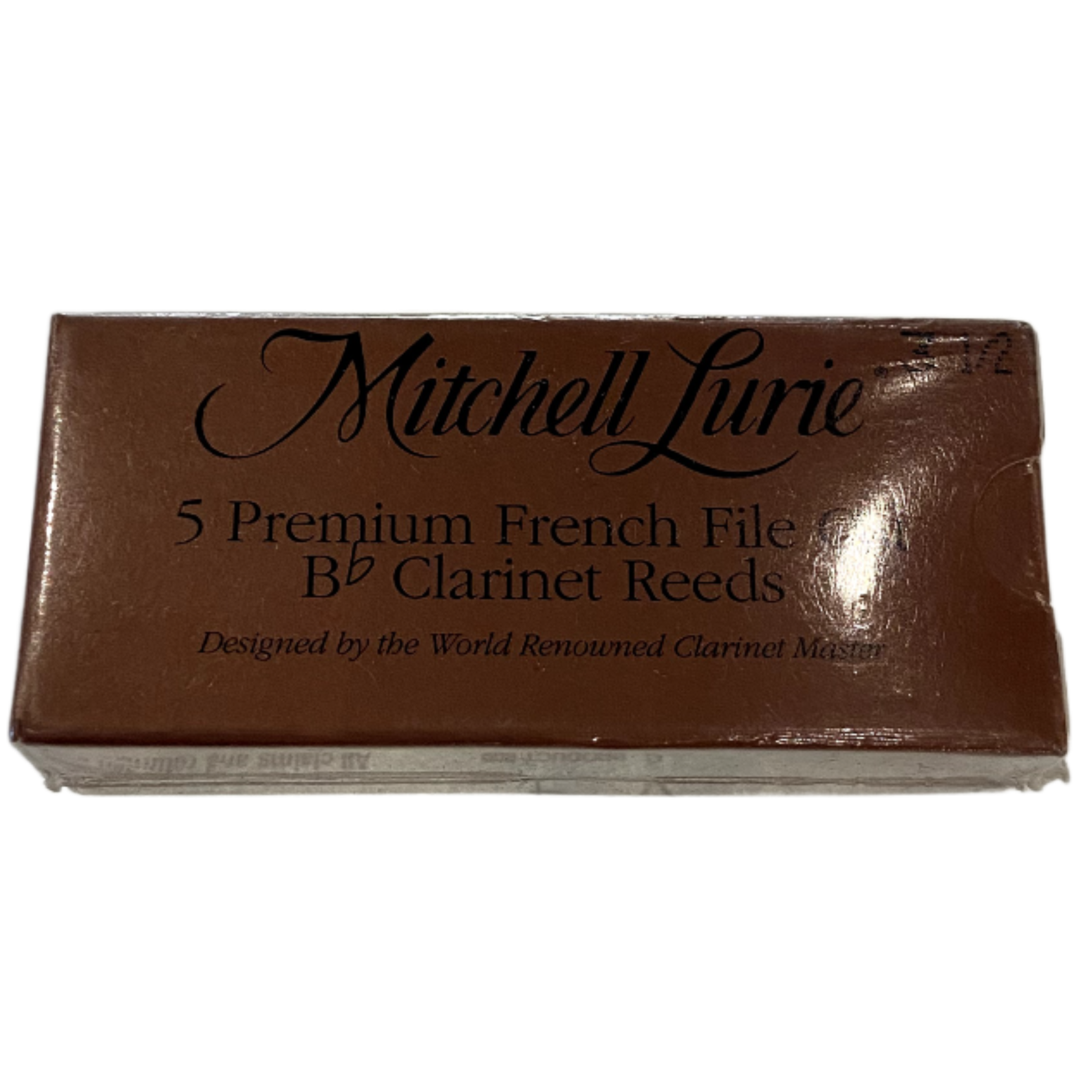 Rico - Mitchell Lurie - 5 Premium French File Cut Bb Clarinet Reeds - Size 3.5
