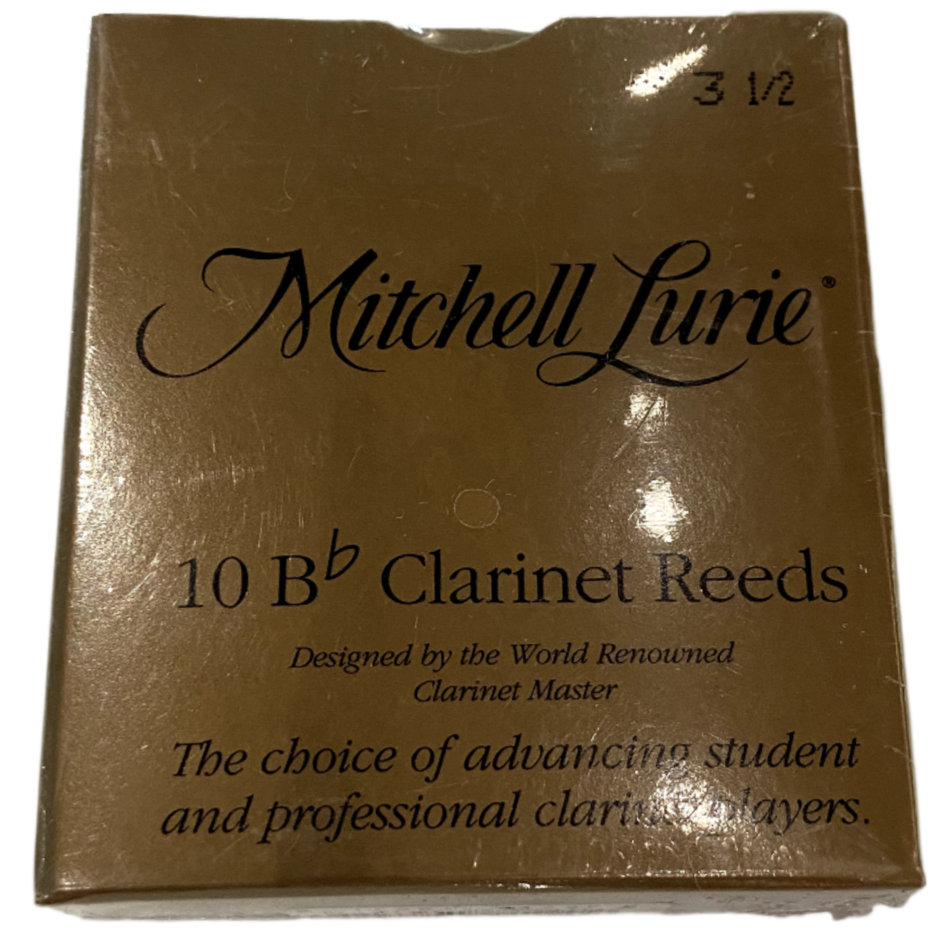 Rico Mitchell Lurie 10 Bb Clarinet Reeds Size 3.5
