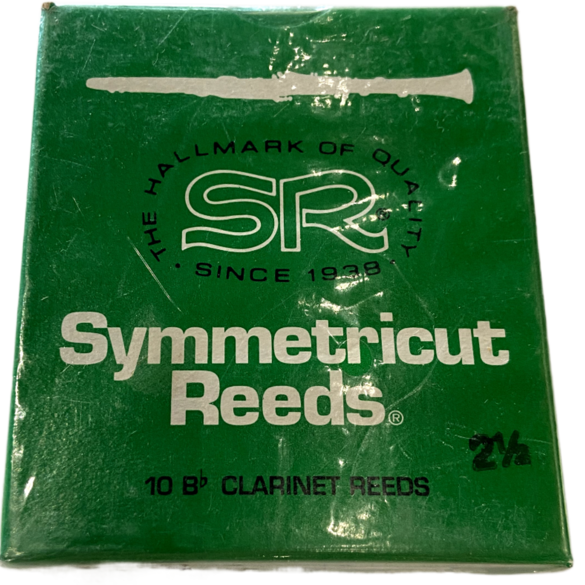 Rico Alto Sax Symmetricut Reeds - Size 2.5 - 10-Pack