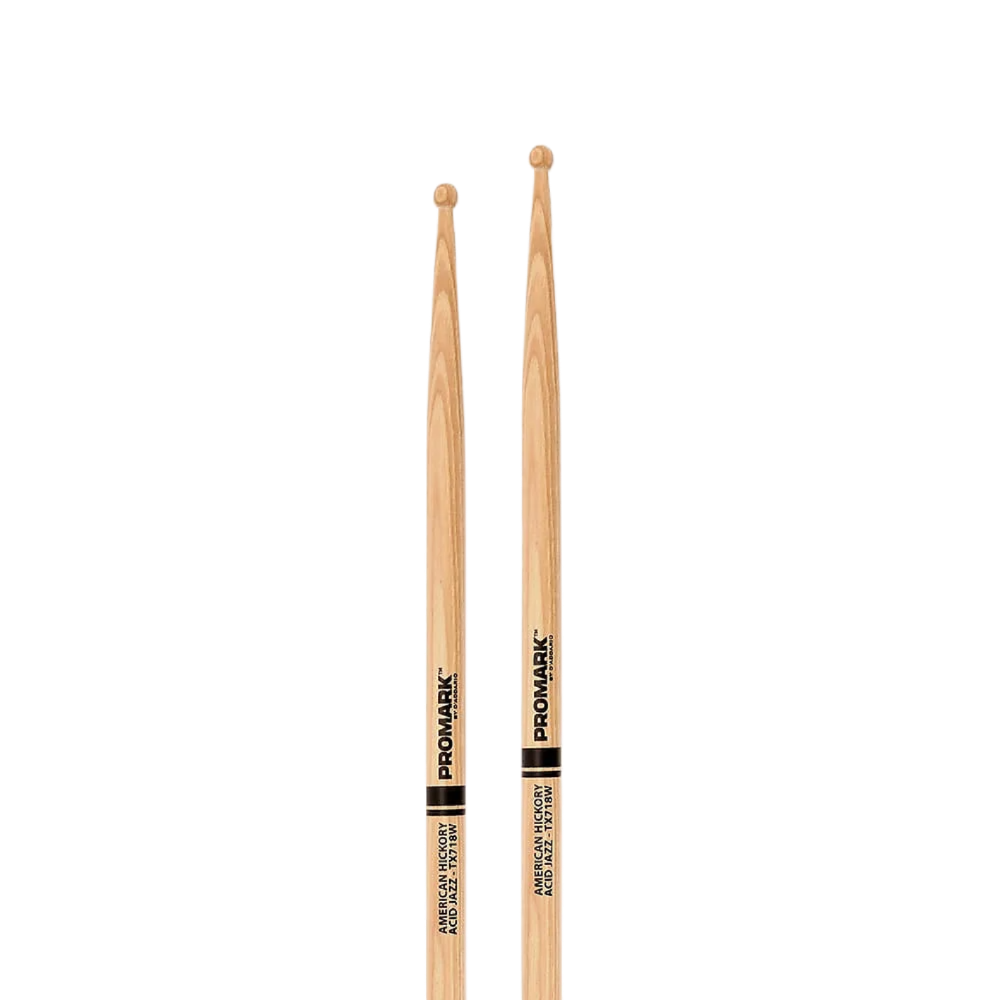 ProMark TX718W Classic 718 Acid Jazz Drum Sticks w/Wood Tip (1 Pair)