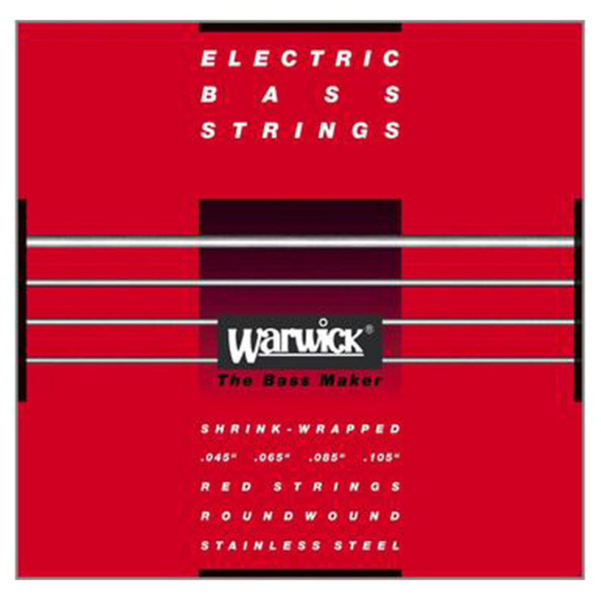 Warwick 42200 - Red Label Medium Bass Strings 45-105 (4-String Electric Bass)