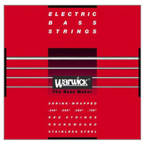 Warwick 42200 - Red Label Medium Bass Strings 45-105 (4-String Electric Bass)
