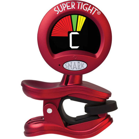 Snark ST-2 Super Tight Clip-On All Instrument Tuner - Red Finish (1 Piece)