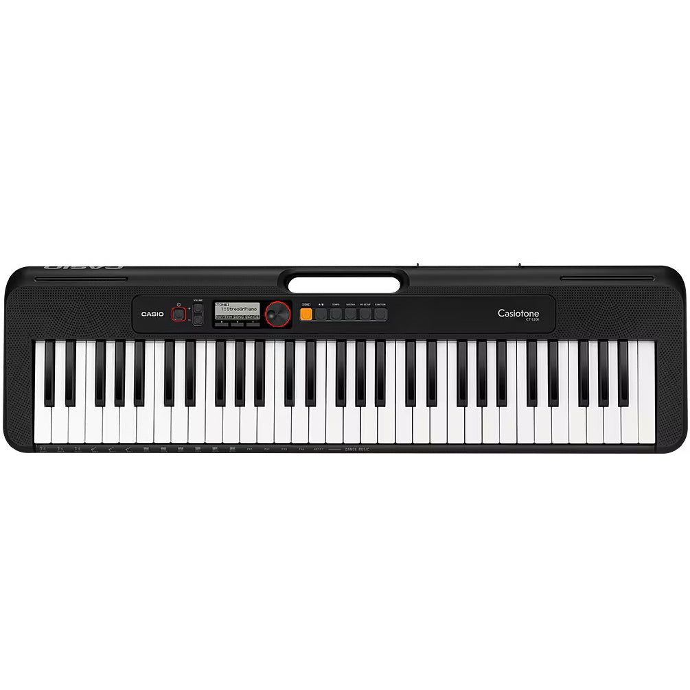 Casio CT-S200BK Casiotone - 61 Key Keyboard - Black Finish w/Power Sup