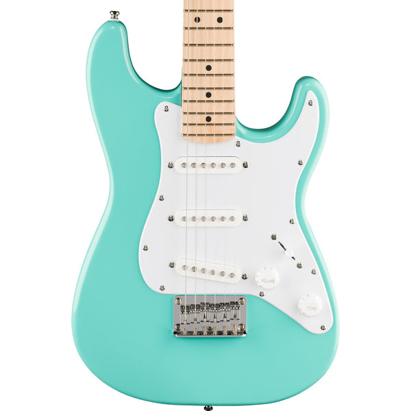 Fender - Squier - Mini Stratocaster Electric Guitar - Sea Foam Green Gloss Finish