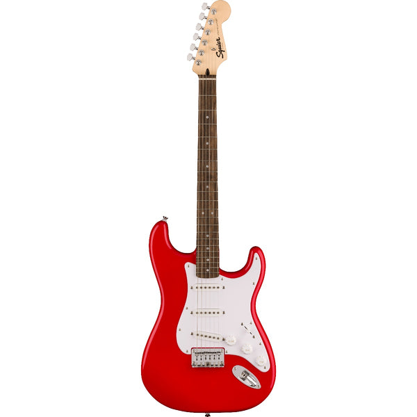 Fender - Squier Sonic Stratocaster HT (Hard Tail) Electric Guitar - Tornio Red Gloss Finish