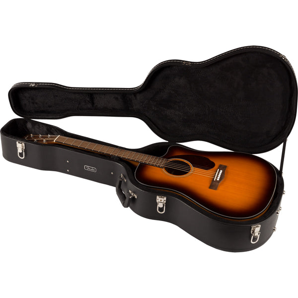 Fender - CD-140SCE Acoustic/Electric Guitar - w/Free Case! Sunburst Gloss Finish