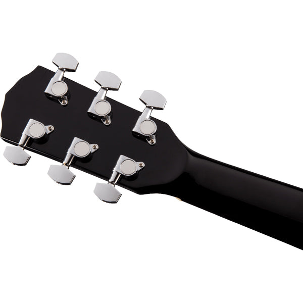 Fender - CD-60S Dreadnought 6-String Acoustic Guitar - Black Gloss Finish