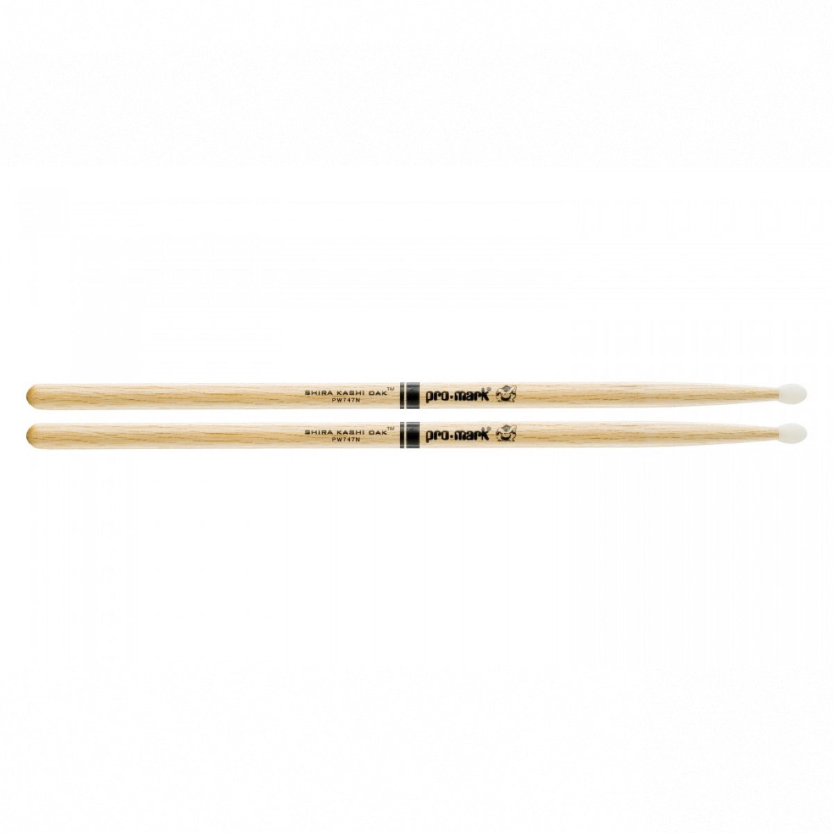 ProMark - 747 Shira Kashi Oak Drumsticks - PW747N - Nylon Tip (1 Pair)