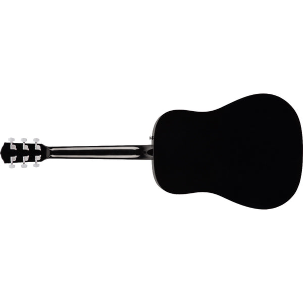 Fender - CD-60S Dreadnought 6-String Acoustic Guitar - Black Gloss Finish