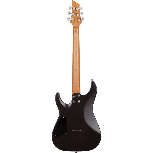 Schecter - C-1 Standard Plus - Transparent Black Burst Satin Finish
