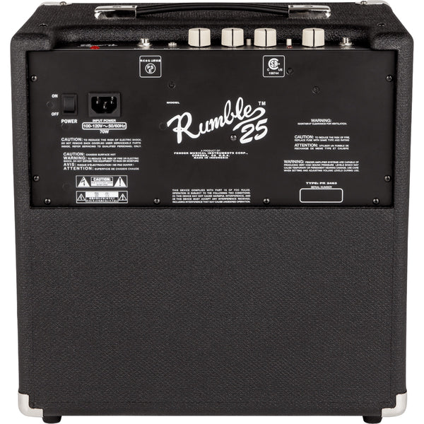Fender Rumble 25 V3 - 25 Watt 1 x 8" - Bass Combo Amplifier