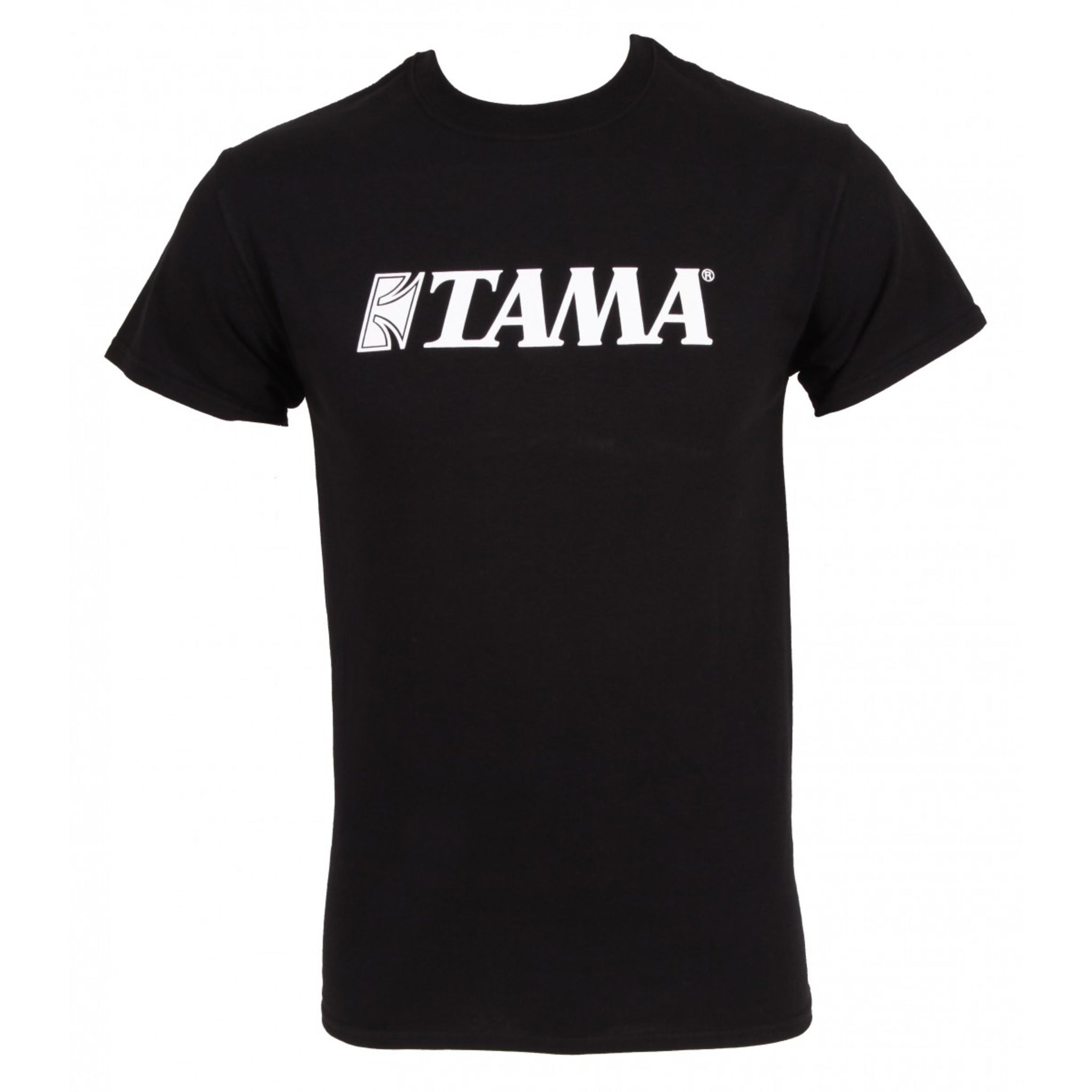 Tama Classic Logo T-Shirt - Black/White Finish