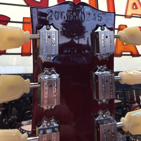 Gibson 2025 Les Paul Standard - 50s Plain Top - Dark Cherry Sunburst w/Case USED