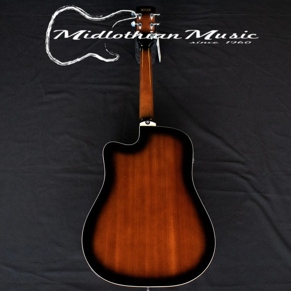 Ibanez PF28ECE Acoustic-Electric Guitar - Dark Violin Sunburst