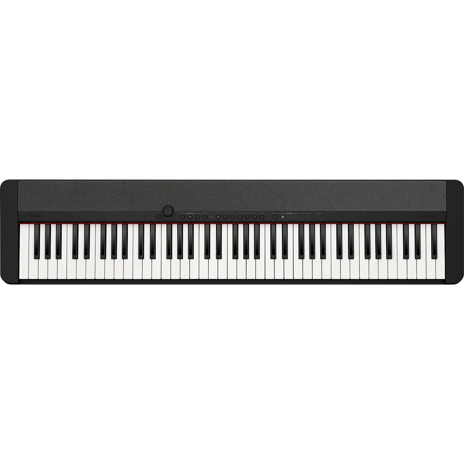 Casio CT-S1-76BK - 76 Key Portable Keyboard - Black Finish w/Power Supply & Music Rest