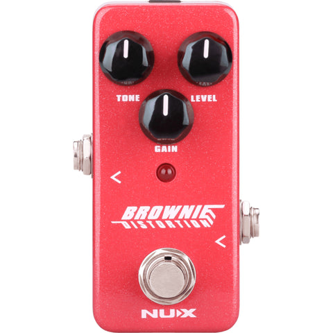 NUX Brownie Distortion Mini - Guitar Effect Pedal