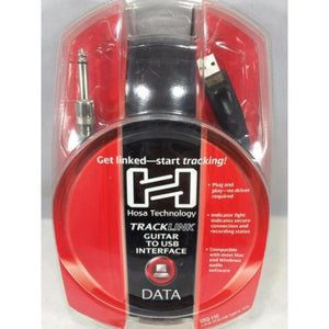 Hosa Technology Tracklink Guitar To USB Interface Data Cable (Open Box)