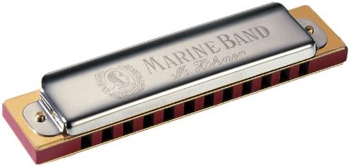 Hohner 364C Marine Band - 364 Diatonic 12-Hole Harmonica - Key of C