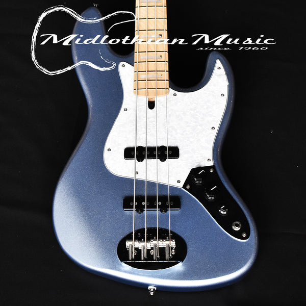 Lakland Skyline 44-60 Vintage J Custom Bass - Ice Blue Metallic Gloss Finish (180317168) @11lbs