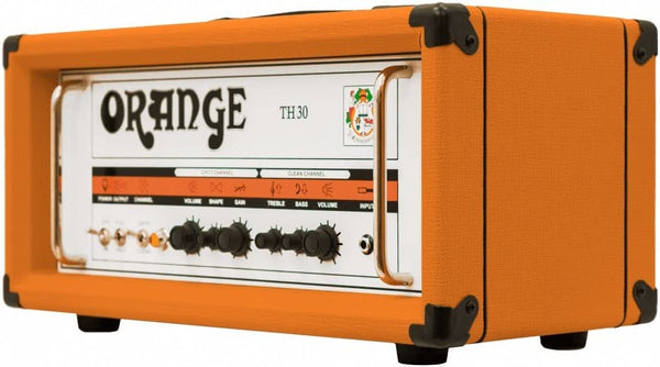 Orange - TH30H 30-Watt 2-Channel - Tube Amplifier Head - Orange Finish