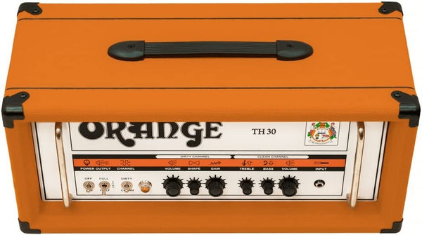 Orange - TH30H 30-Watt 2-Channel - Tube Amplifier Head - Orange Finish