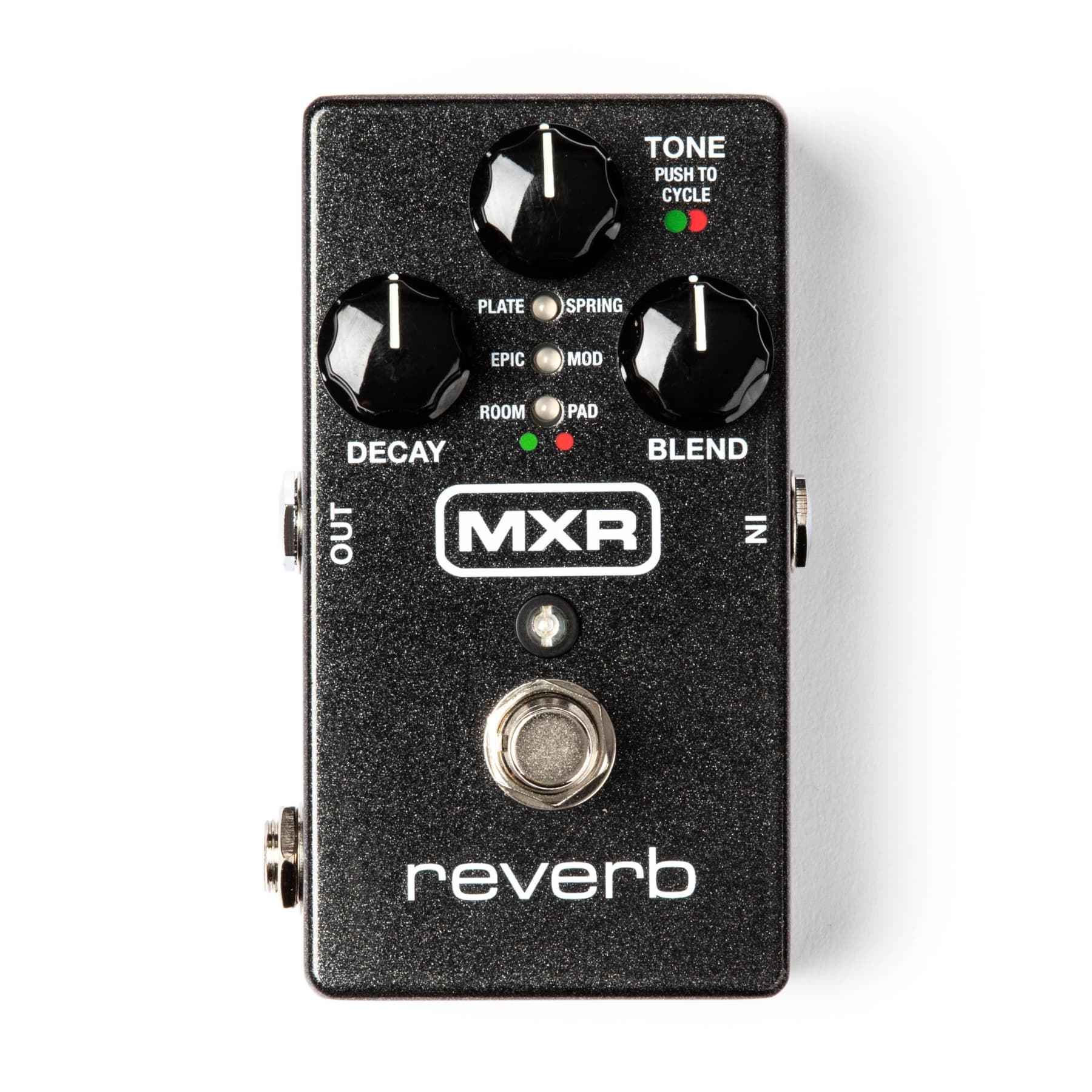 MXR M300 Reverb Effect Pedal - Black Sparkle Finish