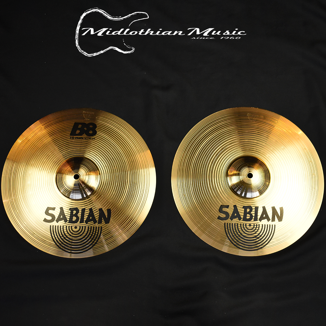 Sabian B8 Bronze 14" Hi-Hat & 20" Ride Combo Pack