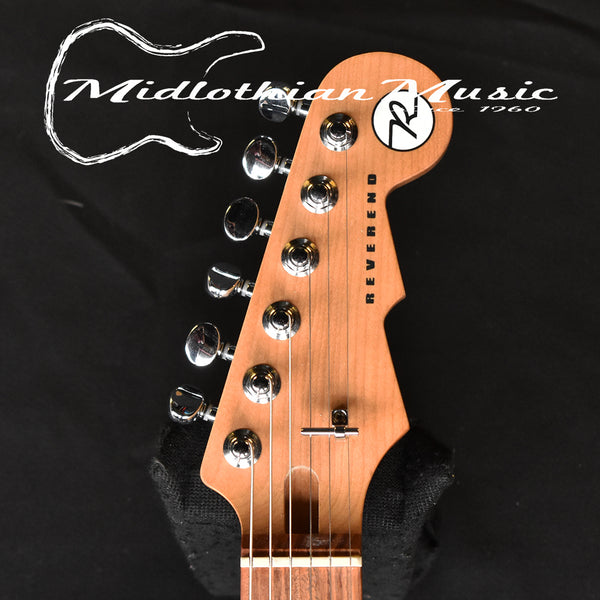 Reverend Buckshot - Roasted Pau Ferro Fingerboard - Electric Guitar - Transparent White