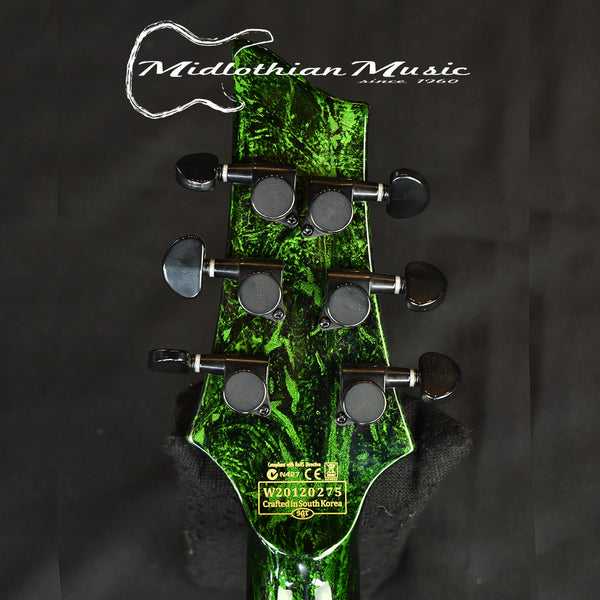 Schecter C-1 Silver Mountain - Electric Guitar - Toxic Venom Gloss Finish
