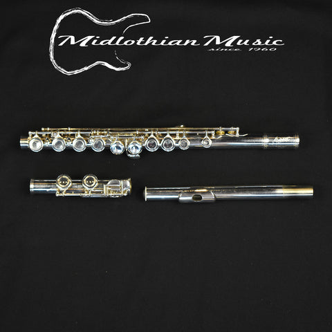 Accent FL54OS-J Pre-Owned Silver Plated Flute w/Case! #14623