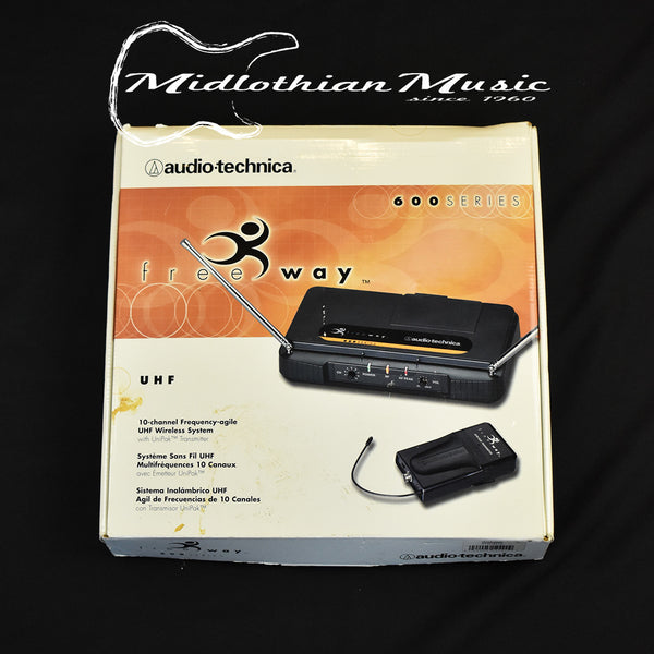 Audio Technica 600 Series - ATW-601A UHF Wireless UniPak Transmitter System (Guitar) USED