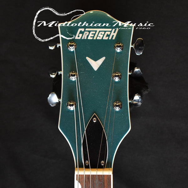 Gretsch G5410T Limited Edition Electromatic Tri-Five Hollowbody Electric Guitar w/Bigsby - Ocean Turquoise & Vintage White Finish